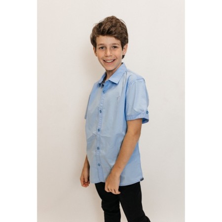Surchachka upper for ISEE boys, height 134-140 cm, blue color-1