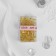 English pins, 19 mm, 80 pcs, gold color