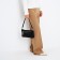 Bag Cross-Bodi with a zipper, black color