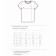Male T-shirt, size 80-82, white color