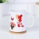 Sublimation mug "beloved wife" glasses, with application