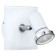 Tamara 3,3W GU10 IP44 lamp is white, chrome