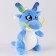 Soft toy "Blue Dragon", with antennae, 10 cm