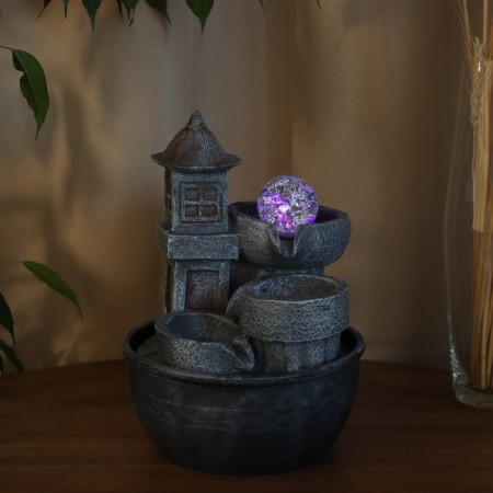 Fountain "Xander" house, 28x16 cm (with backlight)-2