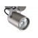 Luigi lamp, 1x50W GU10, nickel color, chrome