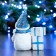 Figure Climber "Snowman" Blue 12x6x14cm