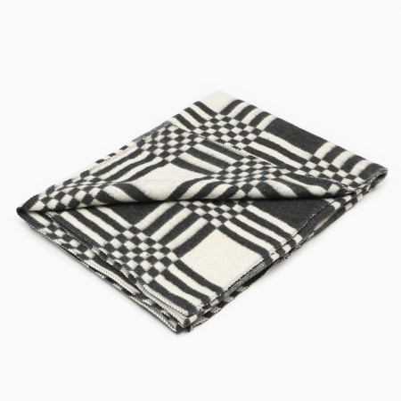 Bayle blanket 100x140cm, gray color, 400g/m, cotton 100%
