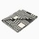 Bayle blanket 100x140cm, gray color, 400g/m, cotton 100%