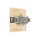 Sanct "Kuntsevo" Selena 8146, 16 A, 250 V, single, hidden, with salary, ivory color