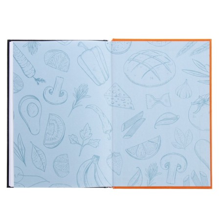 Book for recording recipes A5, 96 sheets "Tastes of Italy", solid cover, glossy lamination-13