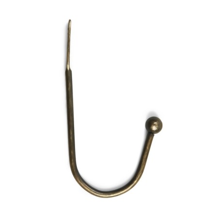 Hook furniture tundra TKO003, one -rod, bronze, 50 pcs-3