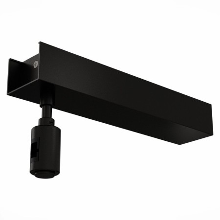 Ceiling base for power supply with power supply ST LUCE. ST026.409.00. Farm, 26.5x5.5x12.4 cm, black color