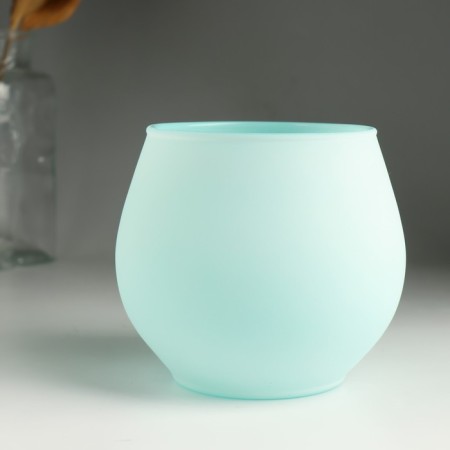 Pastel-Izumrud candlestick 10.5x11.5 cm, 760 cm-1