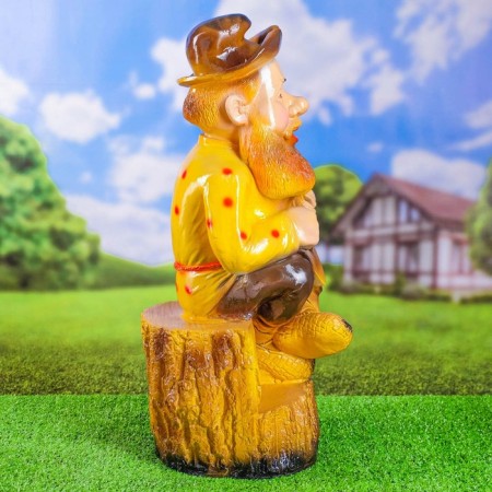 Garden figure "A man with a balalaika" 65x28x33cm mix-11