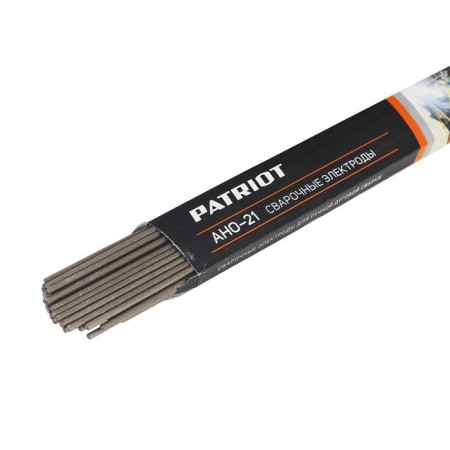 Welding electrodes Patriot, brand ANO-21, D = 2.5 mm, 350 mm, 1 kg-1