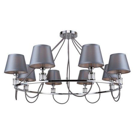Martina chandelier, 8x40W E14, chromium color