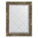 Mirror with engraving in the baguette frame, an old tree with weaving 70 mm, 53x71 cm