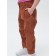 Pants for girls, height 98 cm, brown color