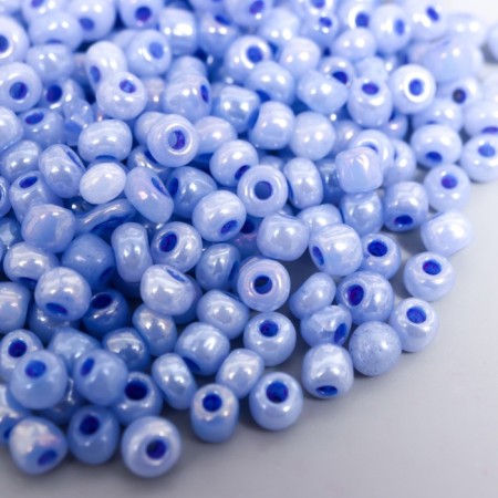 Glass glass 6/0 "Color middle. Cornflower" 30 g-1