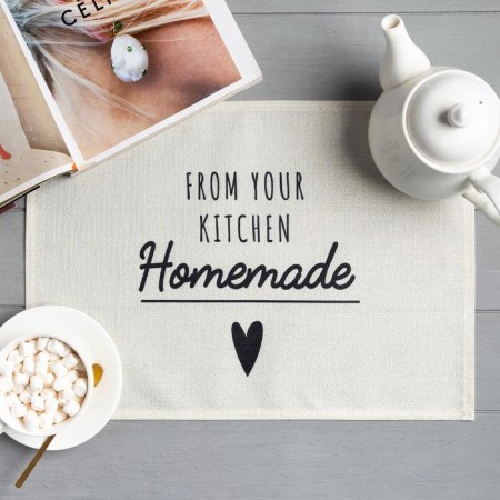 Napkin on the table Homemade, 30x45 cm, polyester 100%