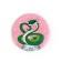 Pocket mirror "Green snake", diam. 7 cm