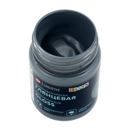 Acrylic glossy paint 50 ml, ZHK Decola, Lunar Night, 2928836-3