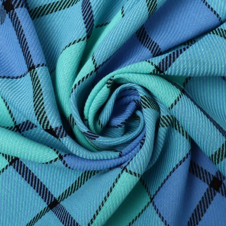 Rio Plaio 150x200cm, Blue, 180g/m, HL 25%, Acryl 75%-2