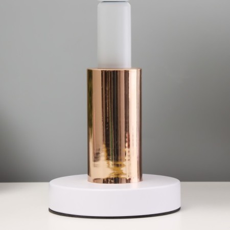 Board Lamp "Almi" E27 40W white-gold 24x24x36 cm-3