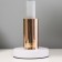Board Lamp "Almi" E27 40W white-gold 24x24x36 cm