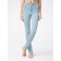 Women's jeans with a high landing CONTE Elegant, Size S, Bleach Blue color
