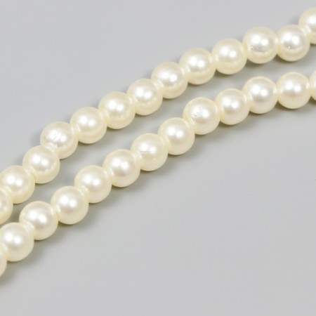 Pearl thread with 2 carbines d = 0.8 cm length 60 cm-2