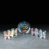 Set of gift "Strong drinks", glass, 7 items: pile 70 ml, ashtray