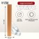Tubus for fishing accessories 80 x 600 mm (580 mm intrac. Height)