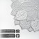 Serving napkin on the table "Flower", d = 43 cm, silver color