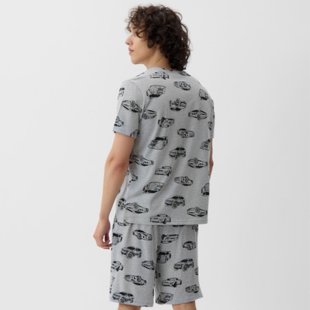 Pajama men's (T-shirt and shorts) KAFTAN CARS, RR 52-3