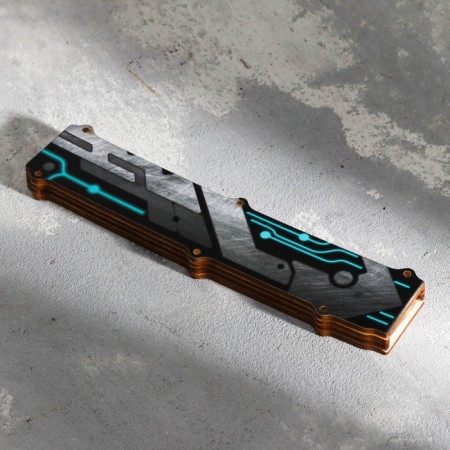 Wooden souvenir "Tanto knife" transistor-7