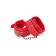 Fighting Anonymo, PU Skin, 27 cm, red color