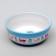 Ceramic "cat Life" bowl 300 ml 12.7 x 5 cm, blue
