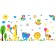 Interior stickers "animals", children's, decor on the wall, panel 200 x 96 cm
