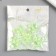 Busina Plastic for creativity "Bear" Green 3.1x3x1.5 cm