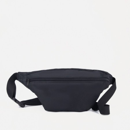 Lightning waist bag, black color