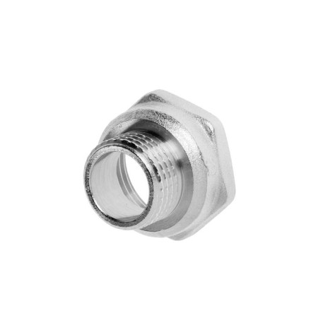 Aqualink adapter, 1/2 "x3/4", outer/internal thread, nickel -plated brass