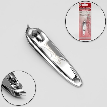 Kusachki-penniper manicure, 6 cm, in the blister, silver color, 3033b