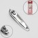 Kusachki-penniper manicure, 6 cm, in the blister, silver color, 3033b