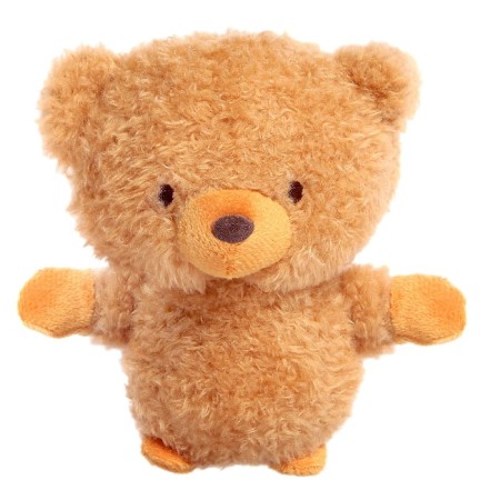 Soft toy "Curly Bear", on the key