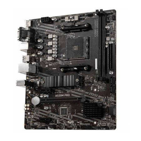 The MSI A520M Pro SOC-AMD A520 2XDDR4 MATX AC`97 8ch (7.1) GBLAN RAID+ VGA+ 103396-2