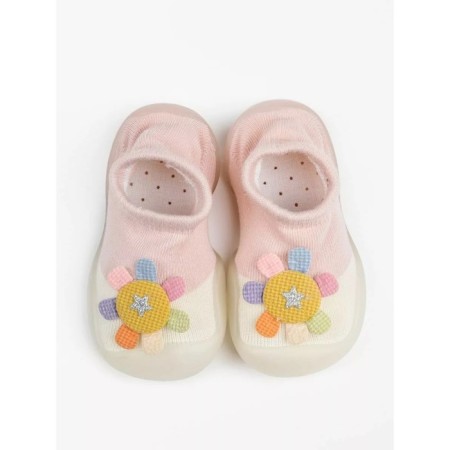 Boots-knees children's first STEP Pure Toys with a breathing sole, size 24, pink color-6