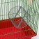 Wheel for rodents metal, mesh, 14 cm, chrome