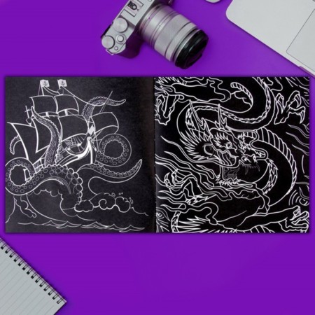 Coloring - anti -stress "Bright World", 20 p.-6
