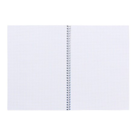 Notebook on the crest A4 60 sheets in the Calligrata cage is blue, plastic cover, offset block-1